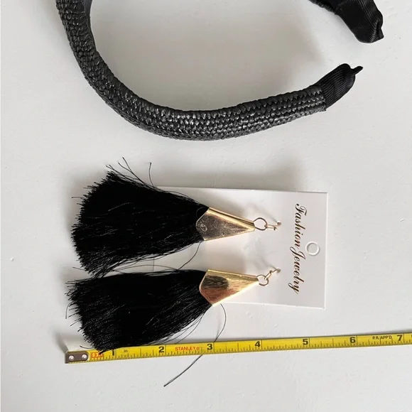 WOVEN HEADBAND & EARRINGS bundle | NWT - Picture 6 of 10